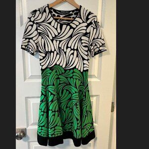 Marcus Lufper Short Sleeve Knit Dress